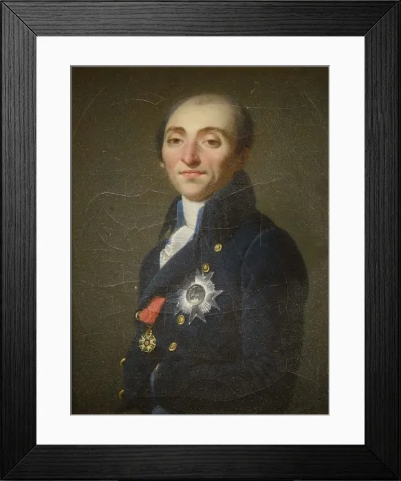 Framed Print : Bernard-Germain-Etienne de la Ville-sur-Illon, comte de Lacepede (1756-1815) Framed Print : Bernard-Germain-Etienne de la Ville-sur-Illon, comte de Lacepede (1756-1815)