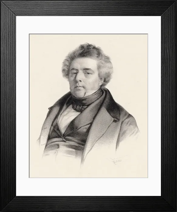 Framed Print : Portrait of the opera singer Luigi Lablache (1794-1858), 1841 Framed Print : Portrait of the opera singer Luigi Lablache (1794-1858), 1841