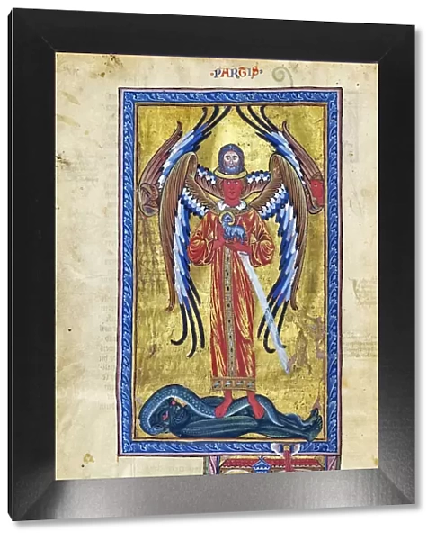 Theophany of Divine Love. (Vision from Liber Divinorum Operum), ca 1220-1230