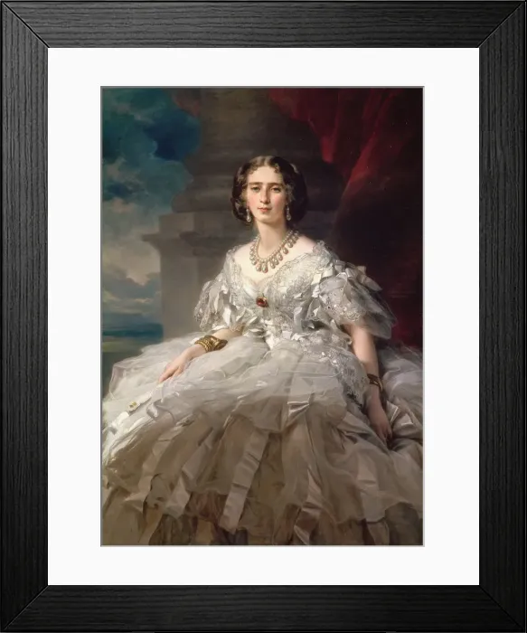 Framed Print : Portrait of Princess Tatiana Yusupova (1828-1879), c. 1858 Framed Print : Portrait of Princess Tatiana Yusupova (1828-1879), c. 1858