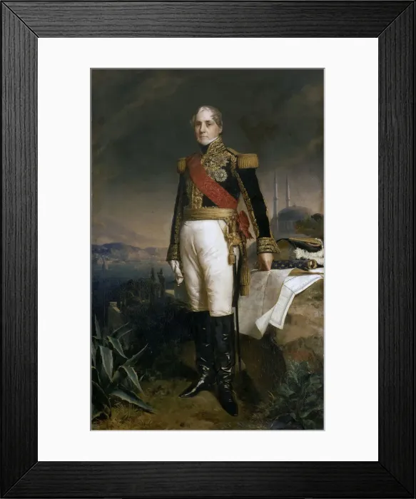 Framed Print : Portrait of Horace-Francois Sebastiani (1772-1851), Marshal of France, 1841 Framed Print : Portrait of Horace-Francois Sebastiani (1772-1851), Marshal of France, 1841