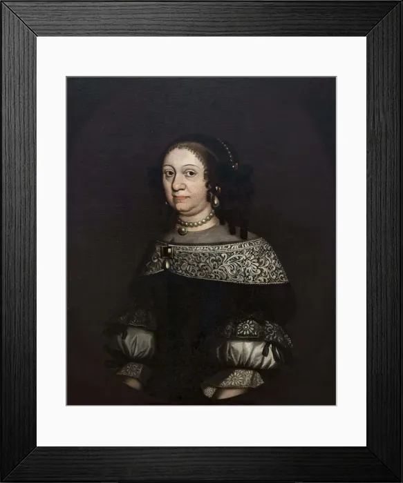 Framed Print : Margravine Louise Charlotte of Brandenburg (1617-1676), Duchess of Courland, Second Framed Print : Margravine Louise Charlotte of Brandenburg (1617-1676), Duchess of Courland, Second