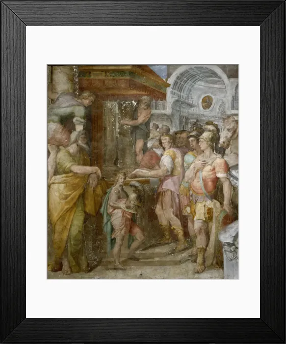Framed Print : The recovery of the lost territories for the pope by Emperor Otto I, ca 1563 Framed Print : The recovery of the lost territories for the pope by Emperor Otto I, ca 1563