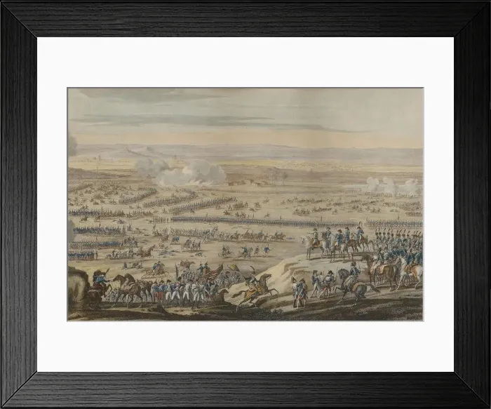 Framed Print : The Battle of Austerlitz on December 2, 1805 Framed Print : The Battle of Austerlitz on December 2, 1805