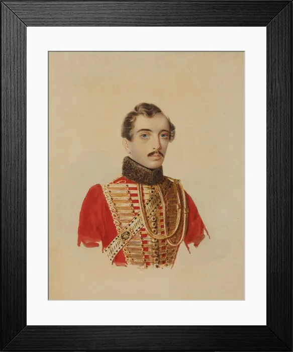 Framed Print : Pyotr Nikolayevich Novosiltsev, 1838