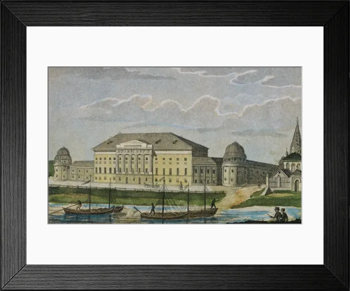 Framed Print : The Kriegskomissariat in Moscow, 1825 Framed Print : The Kriegskomissariat in Moscow, 1825