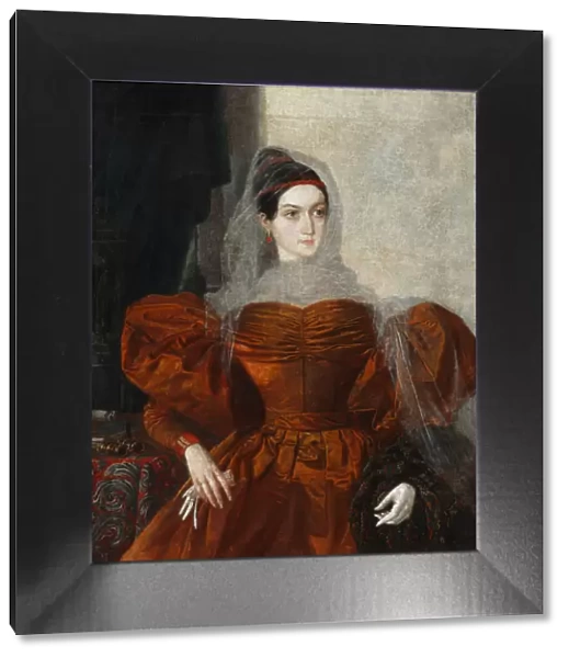 Portrait of Vera Alexandrovna Nashchokina (1811-1900), End 1830s