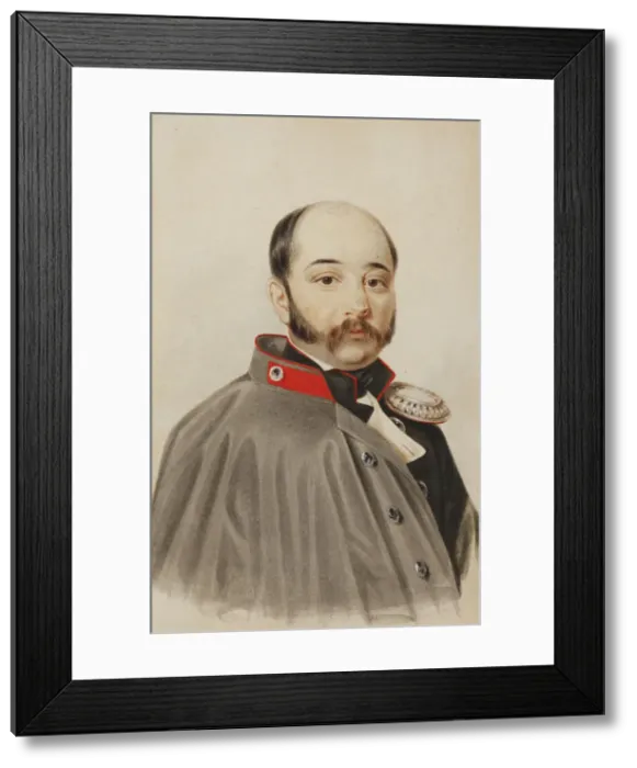 Framed Print : Nikolai Ivanovich Lorer (1794-1873), End 1840s Framed Print : Nikolai Ivanovich Lorer (1794-1873), End 1840s
