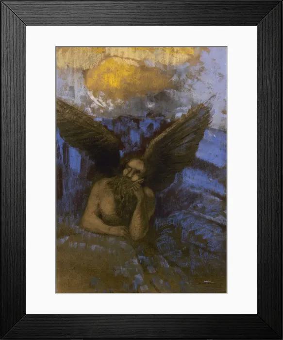 Framed Print : Old Angel, 1895 Framed Print : Old Angel, 1895