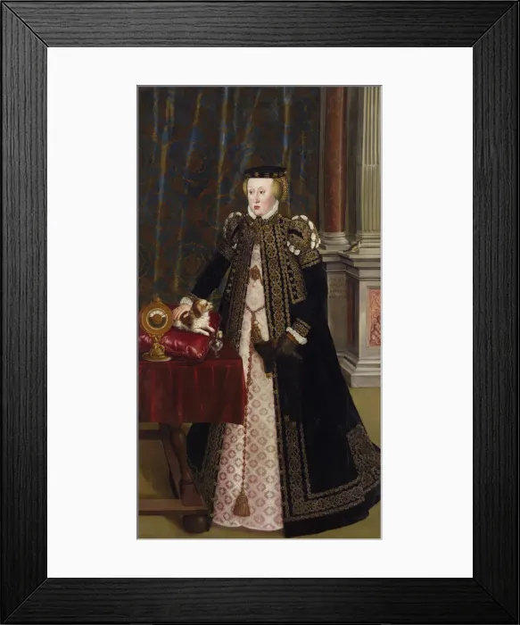 Framed Print : Archduchess Anna of Austria (1528-1590), daughter of Emperor Ferdinand I, 1556 Framed Print : Archduchess Anna of Austria (1528-1590), daughter of Emperor Ferdinand I, 1556