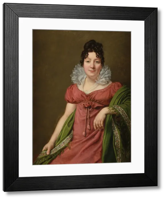 Framed Print : Portrait of Marie-Therese Bourgoin (1781-1833), mistress to Emperor Alexander I, ca 1809 Framed Print : Portrait of Marie-Therese Bourgoin (1781-1833), mistress to Emperor Alexander I, ca 1809