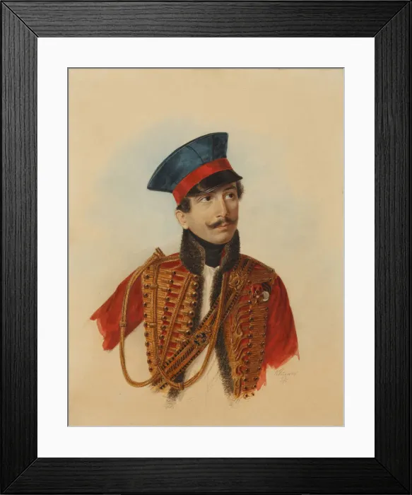 Framed Print : Yegor Ivanovich Shevich (1808-1849), 1838 Framed Print : Yegor Ivanovich Shevich (1808-1849), 1838