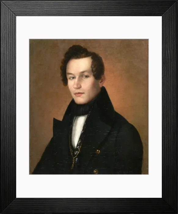 Framed Print : Portrait of the Actor Ivan Ivanovich Sosnitsky (1794-1877), First quarter of 19th cen Framed Print : Portrait of the Actor Ivan Ivanovich Sosnitsky (1794-1877), First quarter of 19th cen