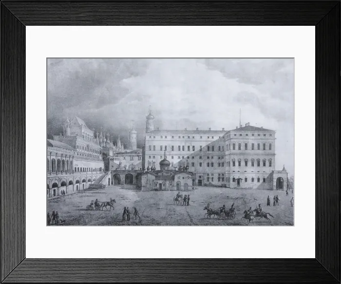 Framed Print : The old Tsars palace in the Moscow Kremlin, 1825 Framed Print : The old Tsars palace in the Moscow Kremlin, 1825