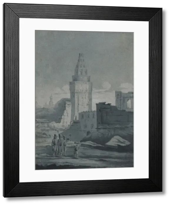 Framed Print : View of the ruins caused by a bomb explosion in the Moscow Kremlin during the retreat Framed Print : View of the ruins caused by a bomb explosion in the Moscow Kremlin during the retreat