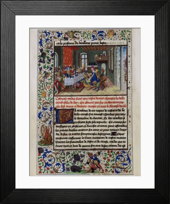 Framed Print : Medea kills her son, ca 1470 Framed Print : Medea kills her son, ca 1470