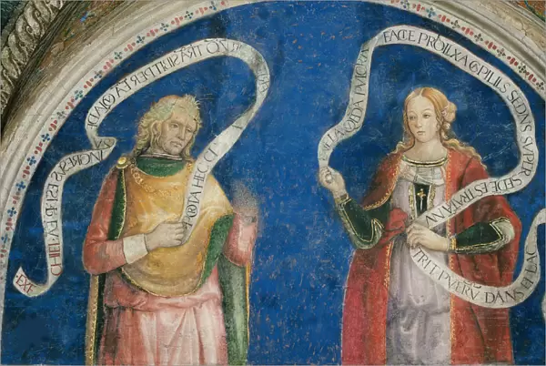 The Prophet Ezekiel and the Cimmerian Sibyl, 1492-1495