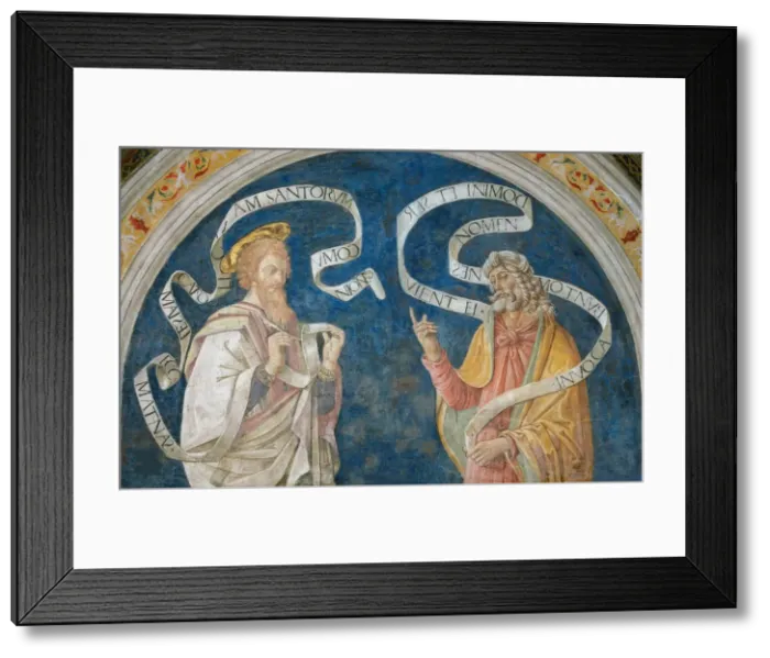 Framed Print : Thomas the Apostle and the Prophet Daniel, 1492-1495 Framed Print : Thomas the Apostle and the Prophet Daniel, 1492-1495