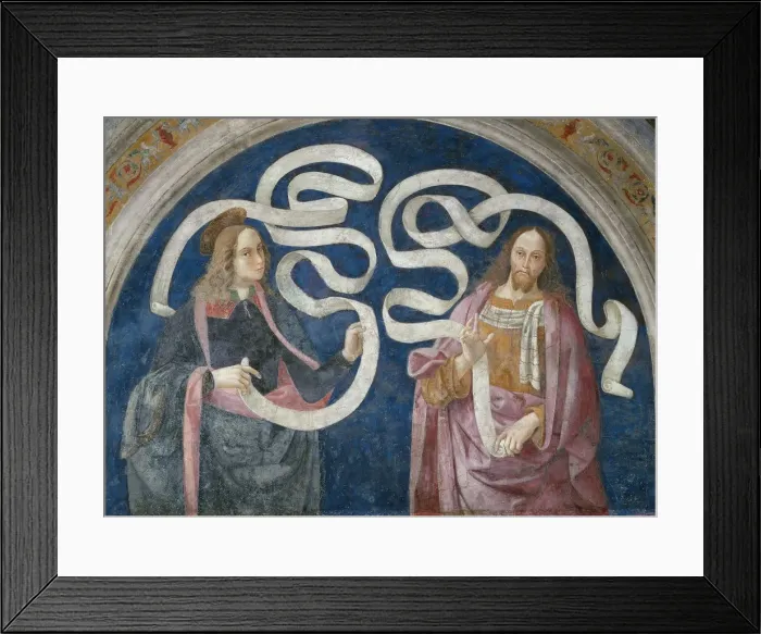 Framed Print : Jude the Apostle and the Prophet Zechariah, 1492-1495 Framed Print : Jude the Apostle and the Prophet Zechariah, 1492-1495