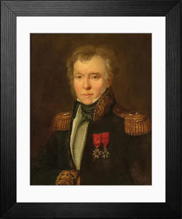 Framed Print : General Baron Ythier Sylvain Pryve (1762-1831), ca 1820 Framed Print : General Baron Ythier Sylvain Pryve (1762-1831), ca 1820