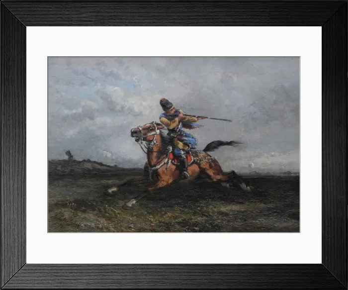 Framed Print : A Circassian rider, 1872 Framed Print : A Circassian rider, 1872