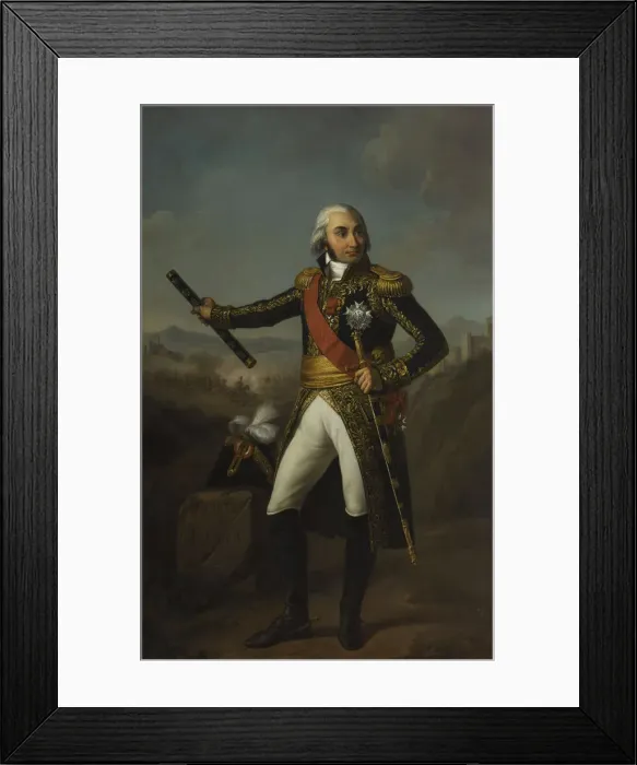 Framed Print : Portrait of Comte Jean-Baptiste Jourdan (1762-1833) Framed Print : Portrait of Comte Jean-Baptiste Jourdan (1762-1833)