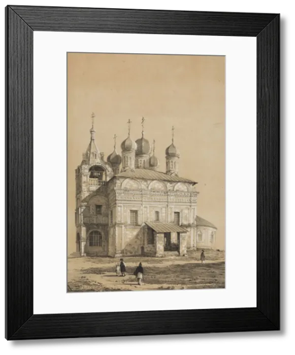 Framed Print : The Church of Presentation of Mary (Vvedenskaya Church) of the Novinsky monastery in Moscow Framed Print : The Church of Presentation of Mary (Vvedenskaya Church) of the Novinsky monastery in Moscow