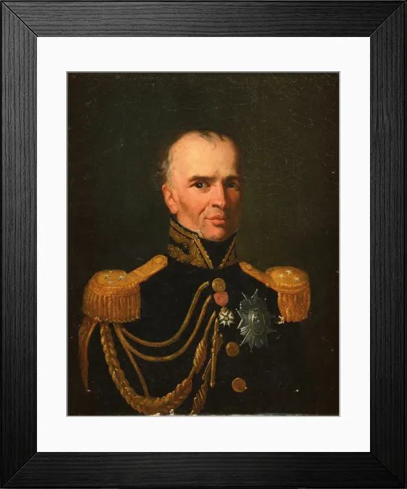 Framed Print : Portrait of General Antoine Drouot (1774-1847), 1822 Framed Print : Portrait of General Antoine Drouot (1774-1847), 1822