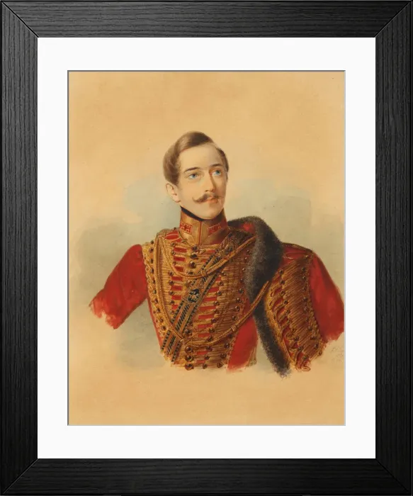 Framed Print : Alexander Frantsevich Tiran (1815-1865), 1838