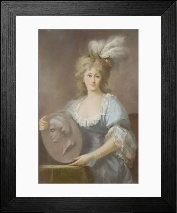 Framed Print : Duchess Dorothea of Courland, nee Countess von Medem (1761-1821), ca 1792 Framed Print : Duchess Dorothea of Courland, nee Countess von Medem (1761-1821), ca 1792