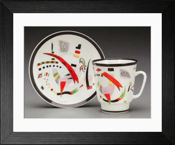 Framed Print : Cup with saucer, 1923 Framed Print : Cup with saucer, 1923