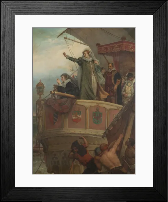 Framed Print : Farewell dear France, August 15, 1561, 1923 Framed Print : Farewell dear France, August 15, 1561, 1923