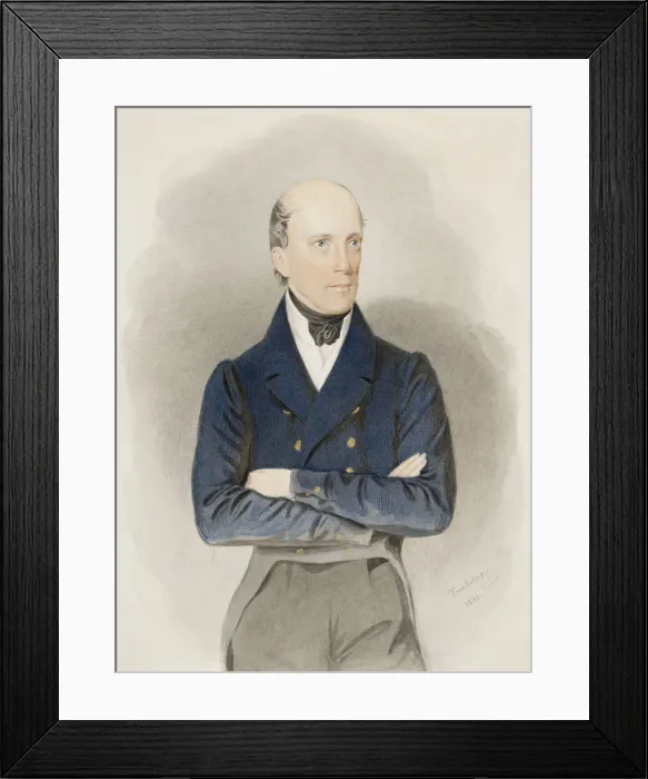 Framed Print : Portrait of Archduke John of Austria (1782-1859), 1833 Framed Print : Portrait of Archduke John of Austria (1782-1859), 1833