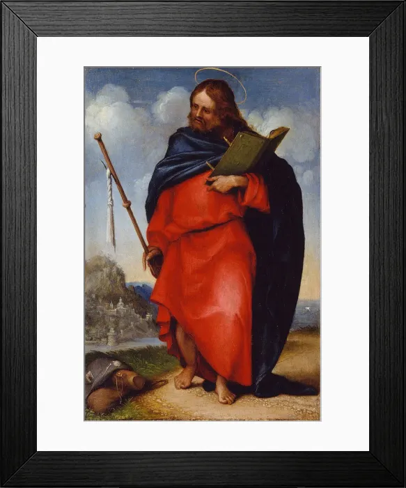 Framed Print : Apostle Saint James the Great, 1516 Framed Print : Apostle Saint James the Great, 1516