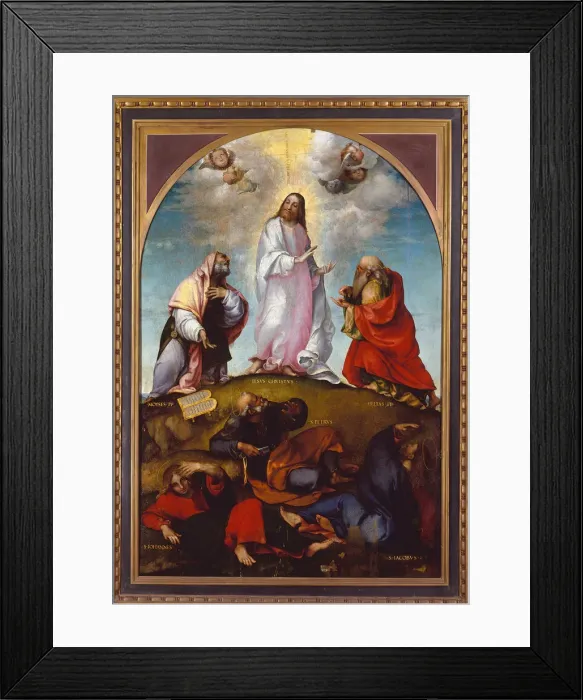 Framed Print : The Transfiguration of Jesus, 1510-1512 Framed Print : The Transfiguration of Jesus, 1510-1512