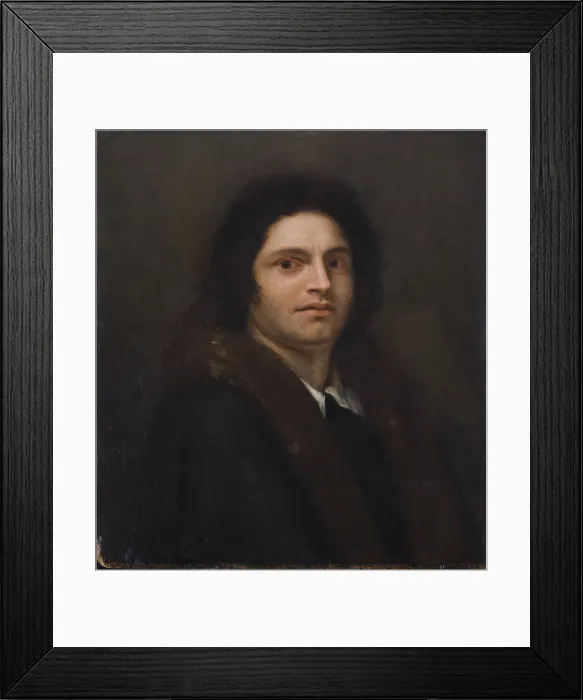 Framed Print : Self-Portrait of Giorgione, 1792 Framed Print : Self-Portrait of Giorgione, 1792