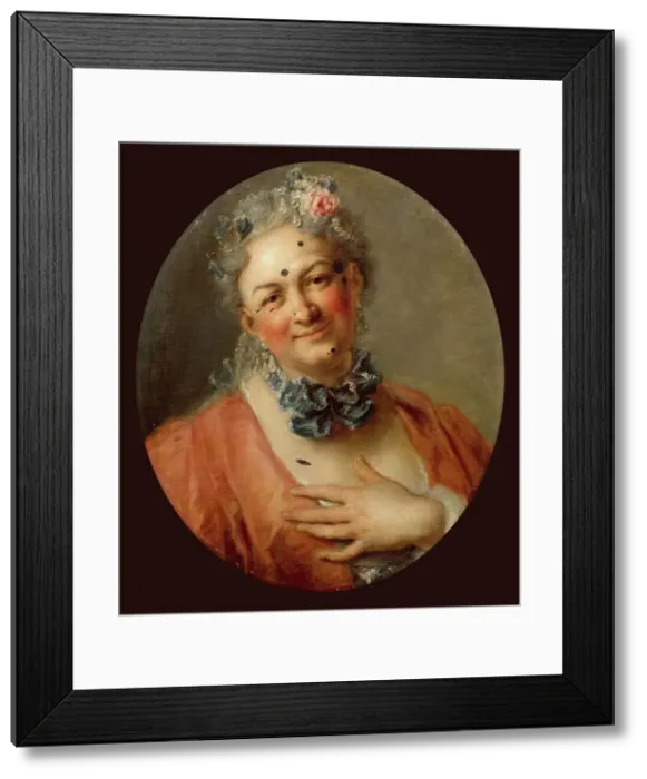 Framed Print : Pierre Jelyotte (1713-1797) in the Role of the Nymph Plataea in Comic Opera Framed Print : Pierre Jelyotte (1713-1797) in the Role of the Nymph Plataea in Comic Opera