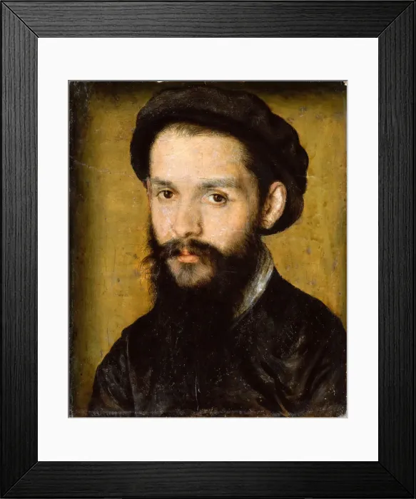 Framed Print : Portrait of the Poet Clement Marot (1496-1544) Framed Print : Portrait of the Poet Clement Marot (1496-1544)