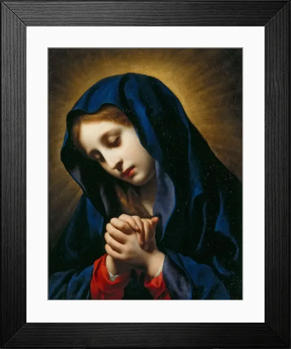 Framed Print : The Virgin of the Annunciation, 1653-1654 Framed Print : The Virgin of the Annunciation, 1653-1654