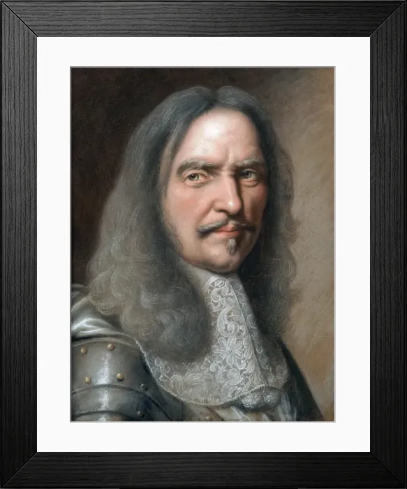 Framed Print : Marshal Henri de La Tour d Auvergne, vicomte de Turenne (1611-1675), 1660s Framed Print : Marshal Henri de La Tour d Auvergne, vicomte de Turenne (1611-1675), 1660s