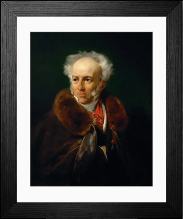 Framed Print : Portrait of the painter Jean-Baptiste Isabey (1767-1855), 1828 Framed Print : Portrait of the painter Jean-Baptiste Isabey (1767-1855), 1828
