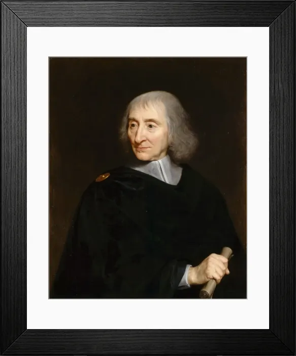 Framed Print : Portrait of Robert Arnauld d Andilly (1589-1674), 1667 Framed Print : Portrait of Robert Arnauld d Andilly (1589-1674), 1667
