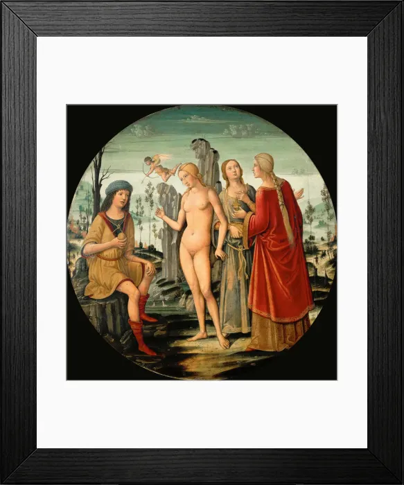 Framed Print : The Judgement of Paris, c. 1500 Framed Print : The Judgement of Paris, c. 1500