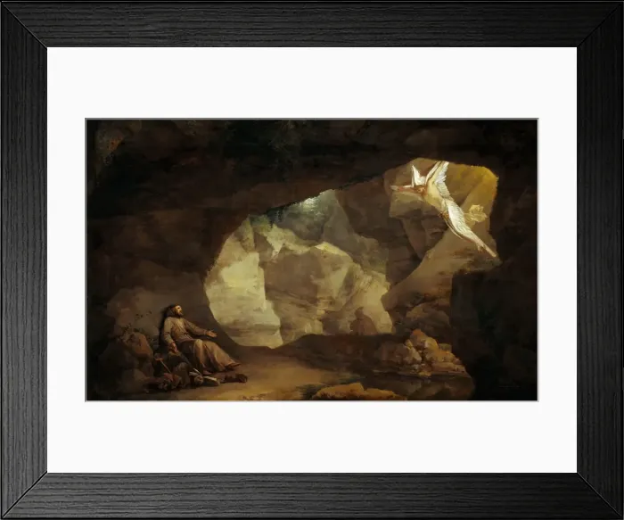 Framed Print : Saint Francis receiving the Stigmata, 1640s Framed Print : Saint Francis receiving the Stigmata, 1640s