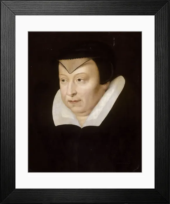 Framed Print : Portrait of Catherine de Medici (1519-1589), c. 1580 Framed Print : Portrait of Catherine de Medici (1519-1589), c. 1580