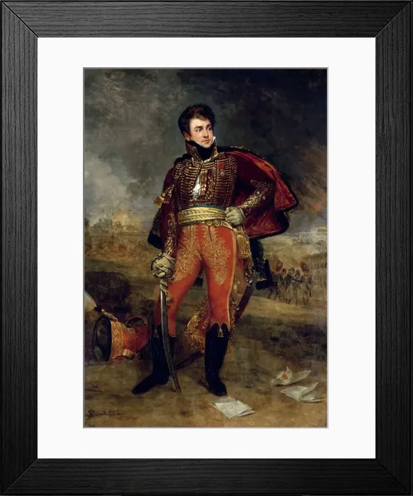 Framed Print : Portrait of General Francois Fournier-Sarloveze (1773-1827), ca 1812 Framed Print : Portrait of General Francois Fournier-Sarloveze (1773-1827), ca 1812