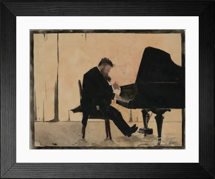 Framed Print : Raoul Pugno Framed Print : Raoul Pugno