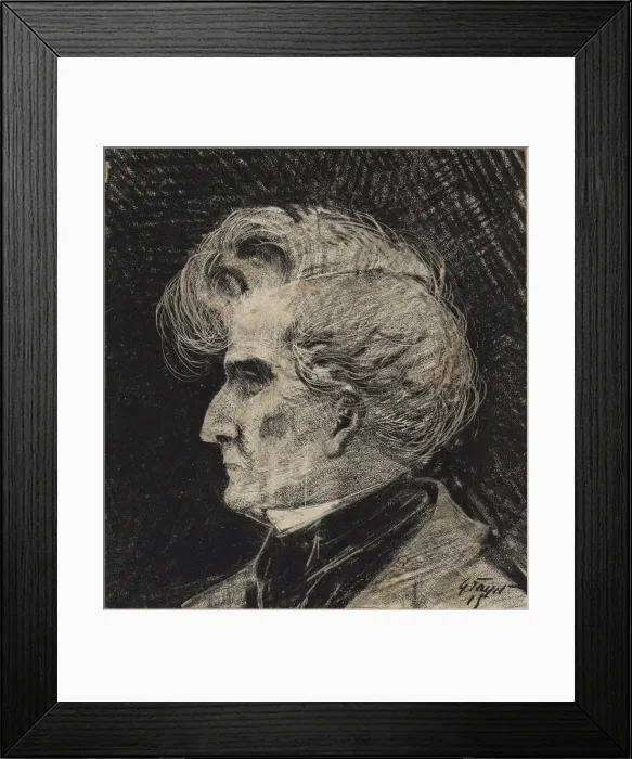 Framed Print : Portrait of Hector Berlioz (1803-1869), 1915 Framed Print : Portrait of Hector Berlioz (1803-1869), 1915