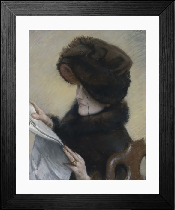 Framed Print : Le Journal, ca. 1883 Framed Print : Le Journal, ca. 1883