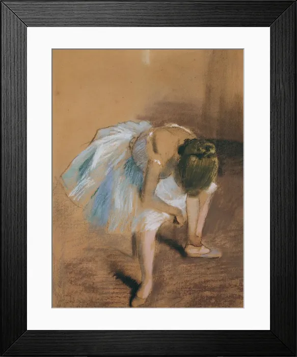 Framed Print : Seated Dancer, 1879 Framed Print : Seated Dancer, 1879